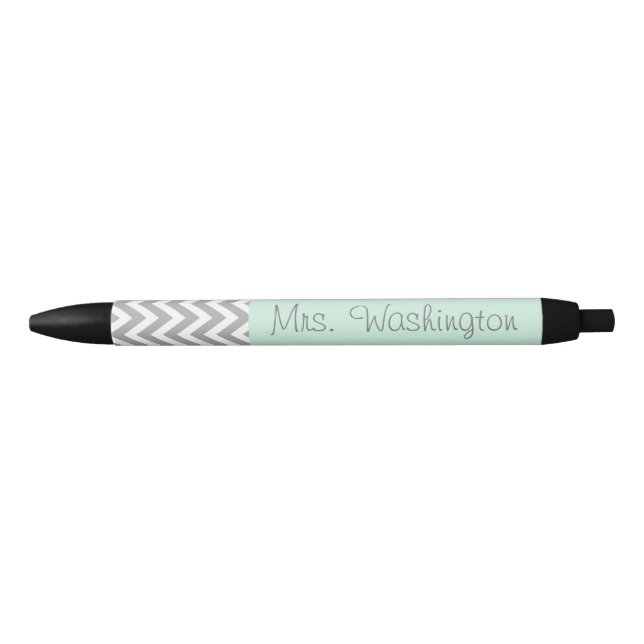 Mint Personalised Teacher's Writing Pen Gift (Front)