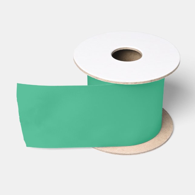 Mint Solid Colour Satin Ribbon (Spool)
