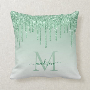 light teal pillows