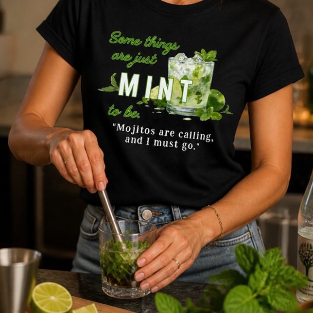 Mint to Be | Mojito Tri-Blend Shirt (Creator Uploaded)
