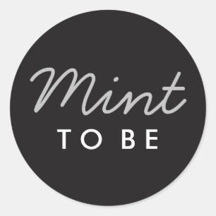 Mint to Be Welcome Bag or Favour Sticker