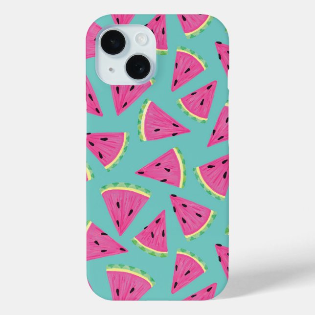 Mint Watermelon iPhone Case (Back)