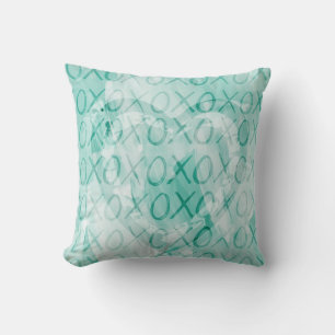Mint XOXO Love Cushion