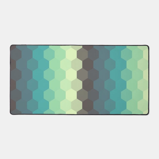 Minted Mosaic Desk mat (Front)