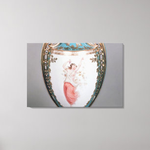 Minton vase, 1862 canvas print