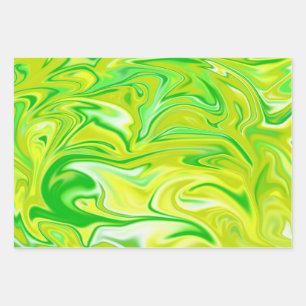 Minty Green Marble, Gift Wrap, Decoupage Sheets