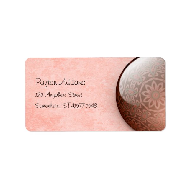 Minty Jewel - Address Label (Front)