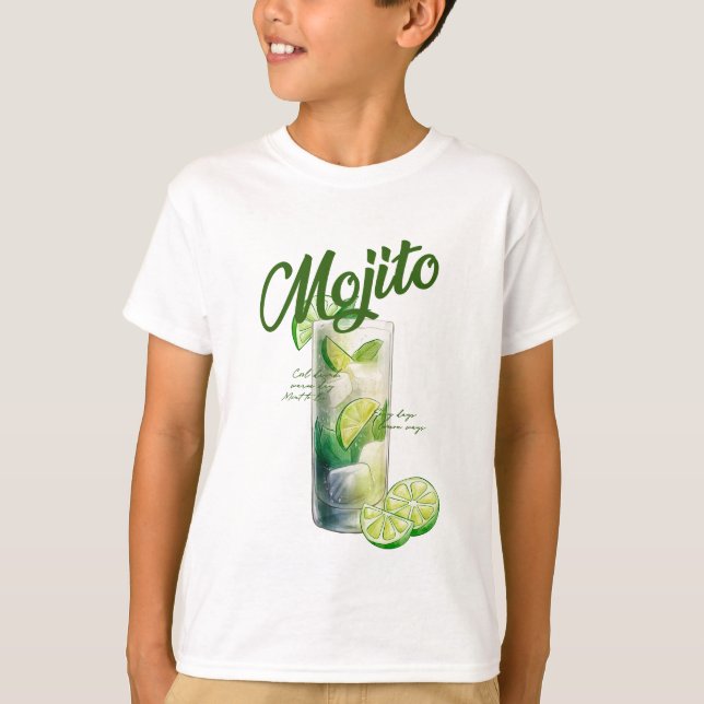 Minty Lemon Vibes T-Shirt (Front)
