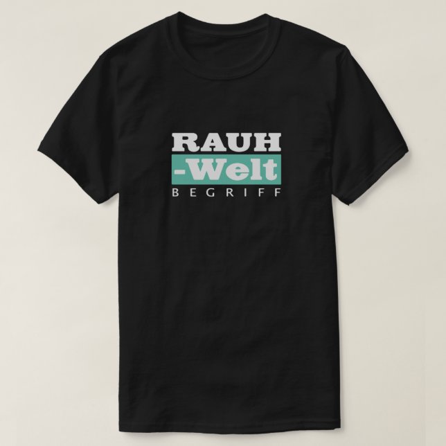 Minty Mint RWB Rauh Welt Begriff Logo T-shirt Clas (Design Front)