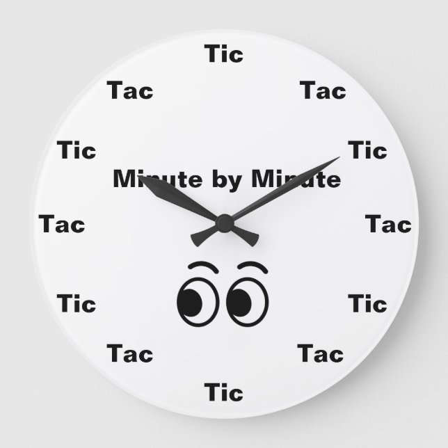 minute by large clock (Front)