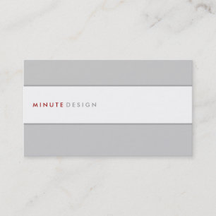 Minute Design Business Card