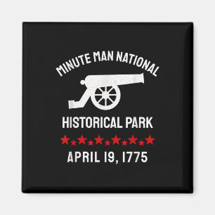 Minute Man National Historical Park Revolutionary  Magnet