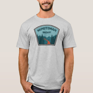 Minuteman Bikeway Boston Massachusetts T-Shirt