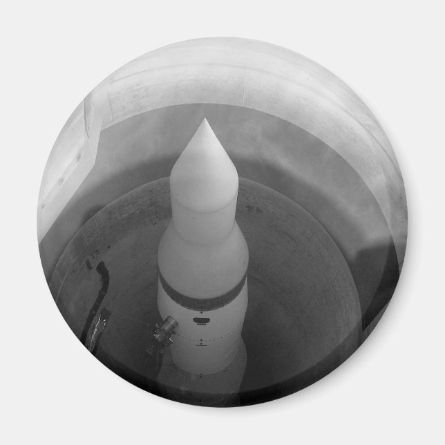 Minuteman Missile Magnet (Front)