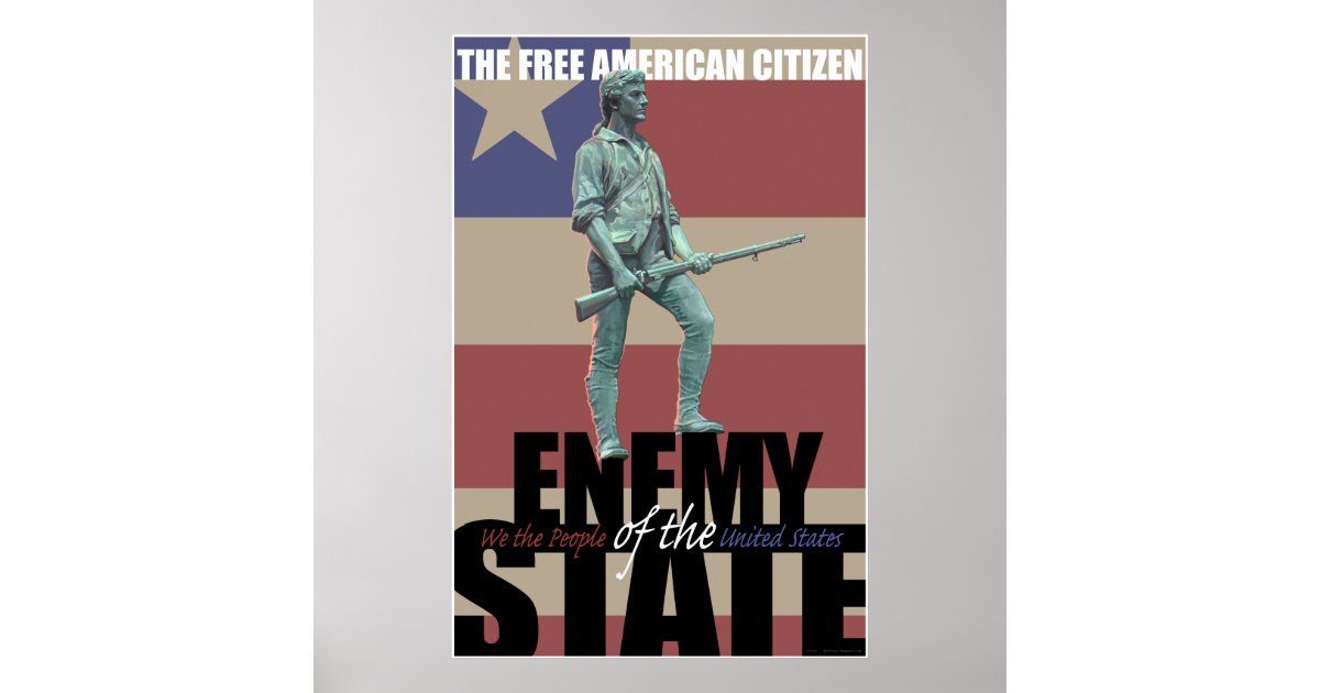 Minuteman Poster | Zazzle