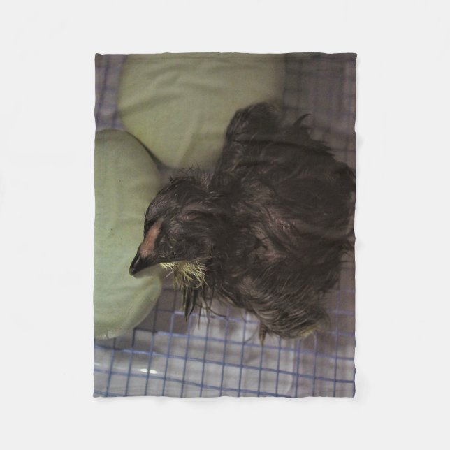 Minutes Old Fleece Blanket (Front)
