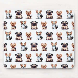 Minydogs pixelart Mousepad