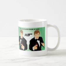 Double Bonds spoof movie poster mug