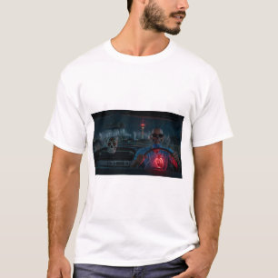 Miquiztli Rooftop Figures - T-Shirt