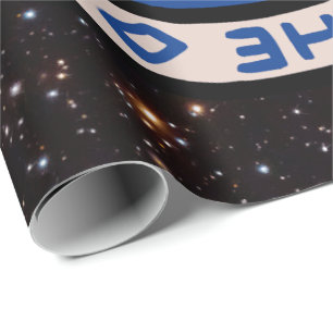 Mir-Altair Mission Patch Logo Wrapping Paper