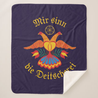 Mir sinn die Deitscherei - Deitschi Faahne Blanket