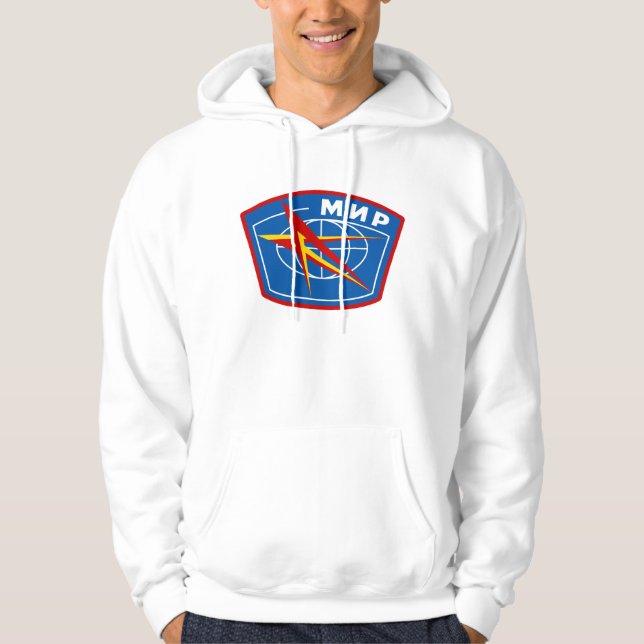 MIR Space Station Logo Hoodie (Front)