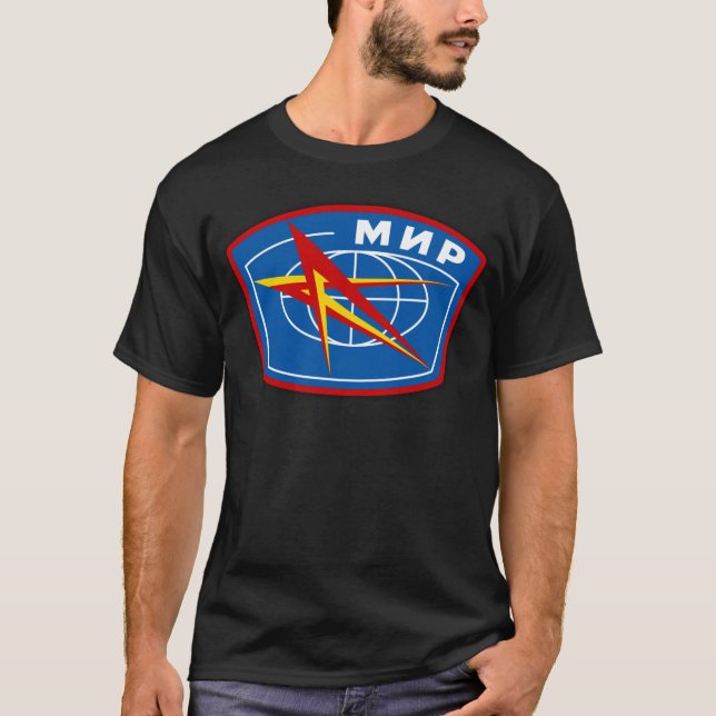 MIR Space Station T-Shirt (Front)