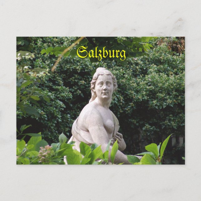 Mirabell Palace - Salzburg Postcard (Front)