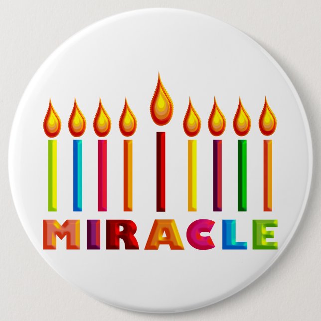 Miracle 6 Cm Round Badge (Front)