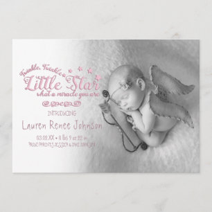Miracle Baby, Birth Announcements