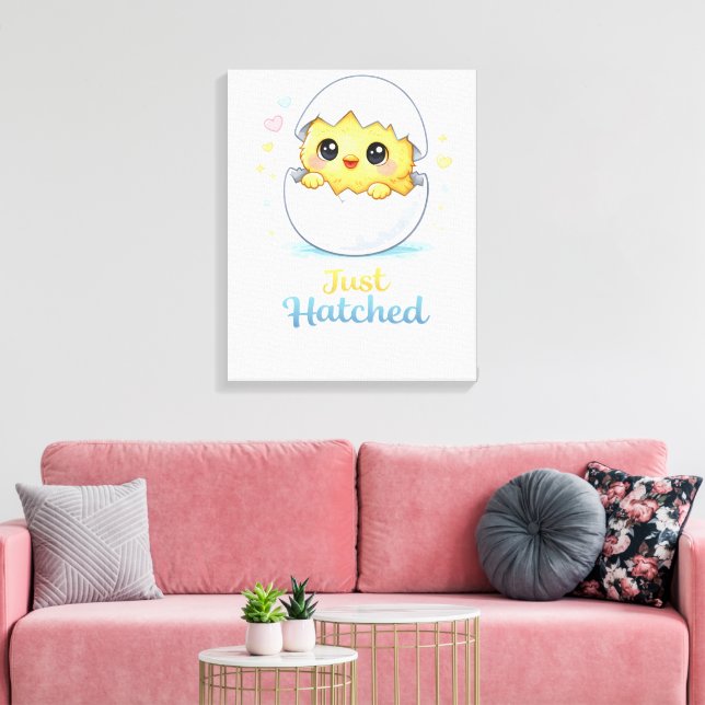miracle baby canvas print (Insitu(LivingRoom))
