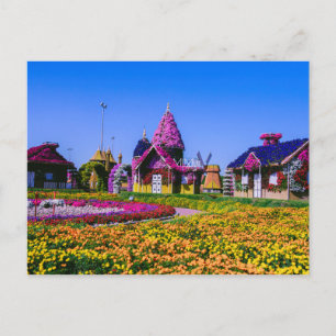 Miracle Garden, Dubai floral houses Postcard