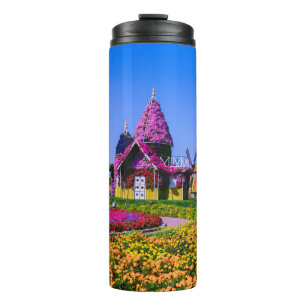 Miracle Garden, Dubai floral houses Thermal Tumbler