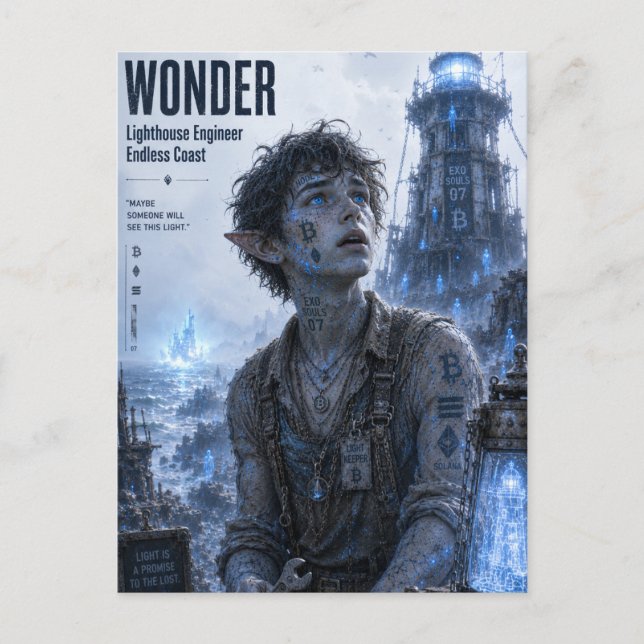Miracle / Lighthouse Engineer / Endless Coast Postcard (Front)