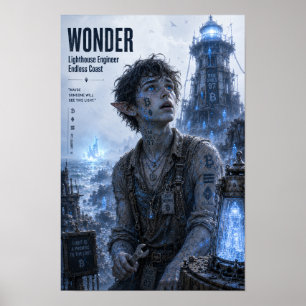 Miracle / Lighthouse Engineer / Endless Coast Poster