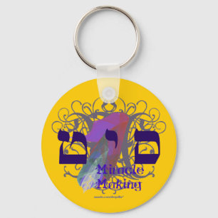 MIRACLE MAKING ~ YELLOW KEY RING
