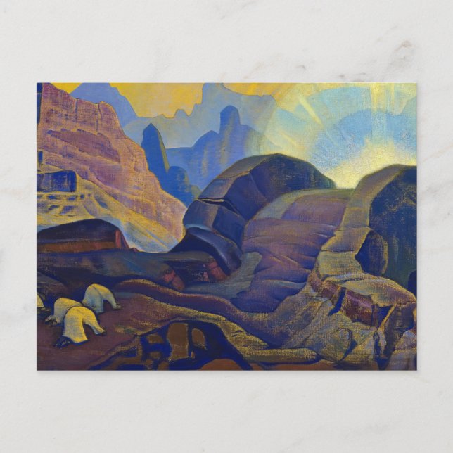 Miracle, Messiah appearance by Nicholas Roerich Postcard (Front)