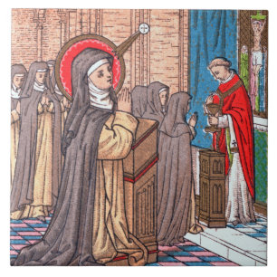 Miracle of Bl. Imelda Lambertini (VVP 010) Tile