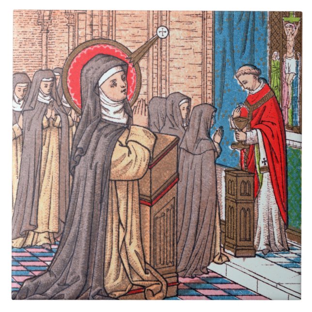 Miracle of Bl. Imelda Lambertini (VVP 010) Tile (Front)