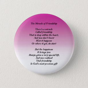 Miracle of Friendship poem button