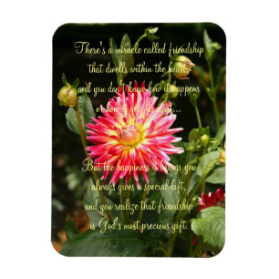 Miracle Of Friendship Poem Plaque Magnet