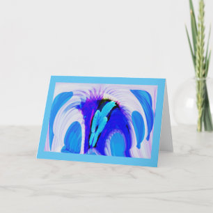 Miracle of nature holiday card