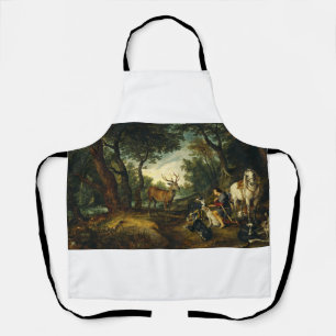 Miracle of Saint Hubert by Peter Paul Rubens Apron