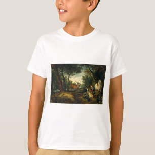 Miracle of Saint Hubert by Peter Paul Rubens T-Shirt