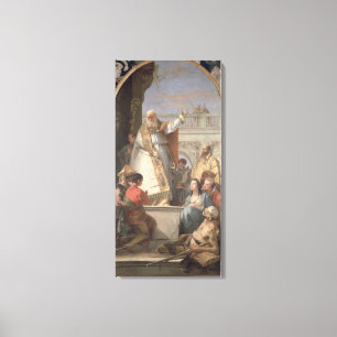 Miracle of St. Patrick, c.1746 (oil on canvas) Canvas Print