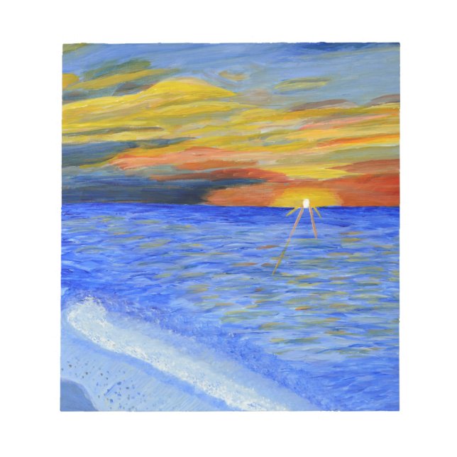 Miracle of Sunset Notepad (Front)