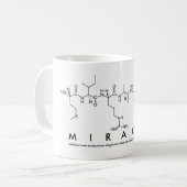 Miracle peptide name mug (Front Left)