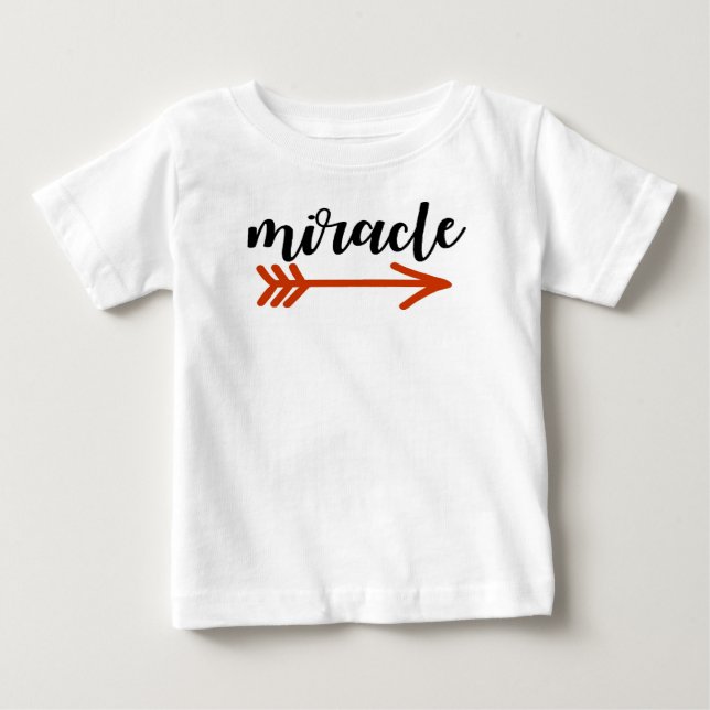 Miracle with Arrow Baby T-Shirt (Front)
