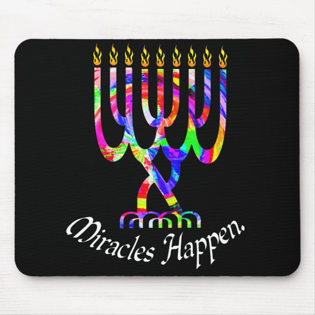 Miracles Happen Mousepad (Front)