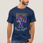 Miracles Happen T-Shirt<br><div class="desc">Miracles Happen menorah Chanukah shirt</div>